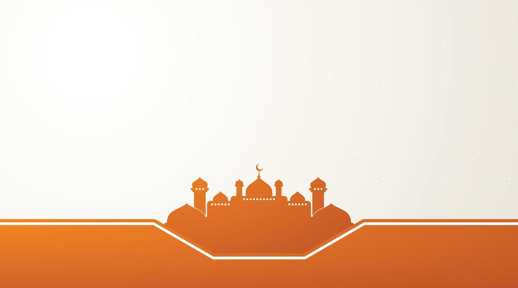 Islamic Background. Eid Mubarak Background. Ramadan Kareem Background. vector