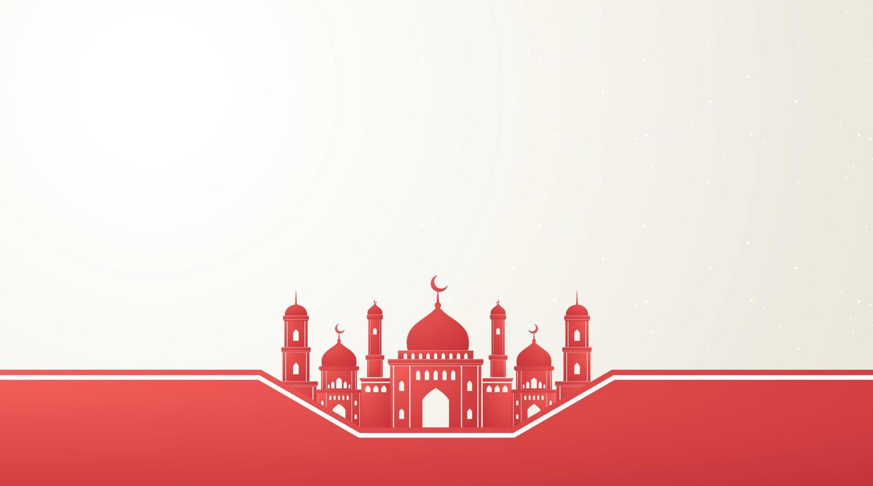 fondo islámico. fondo de eid mubarak. fondo de ramadán kareem. vector