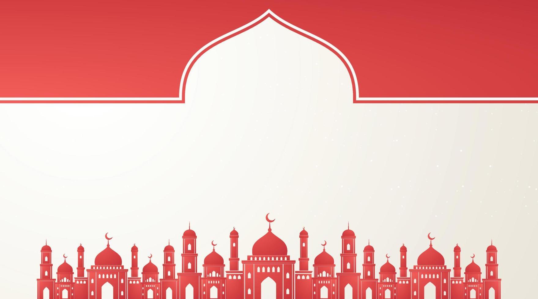 Islamic Background. Eid Mubarak Background. Ramadan Kareem Background. vector