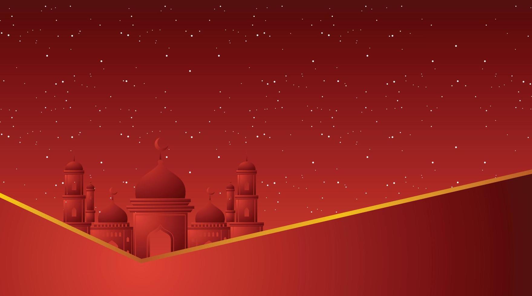 fondo islámico. fondo de eid mubarak. fondo de ramadán kareem. vector