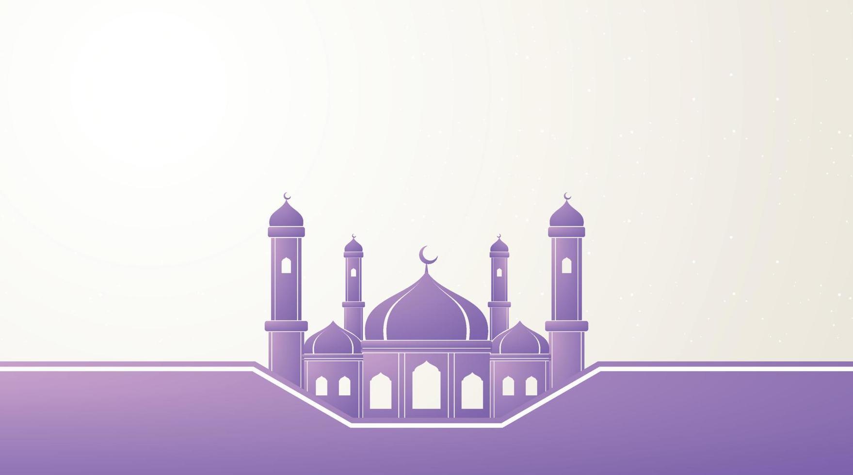 Islamic Background. Eid Mubarak Background. Ramadan Kareem Background. vector