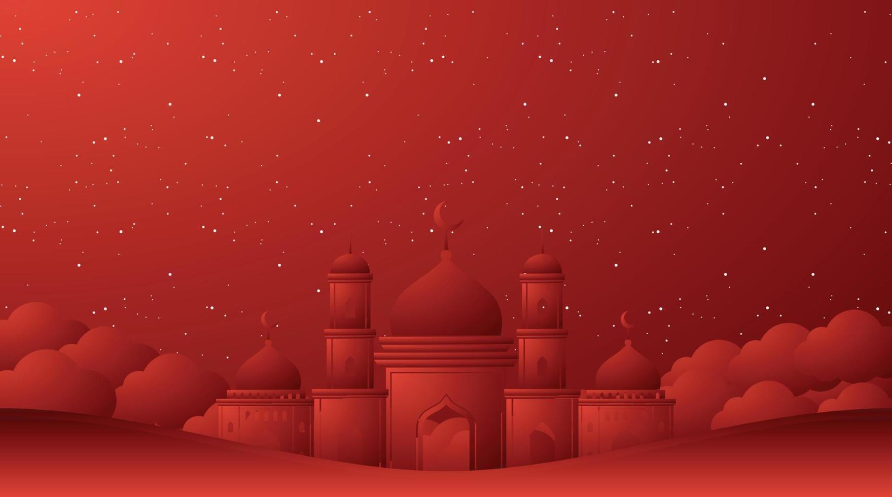 Islamic Background. Eid Mubarak Background. Ramadan Kareem Background. vector