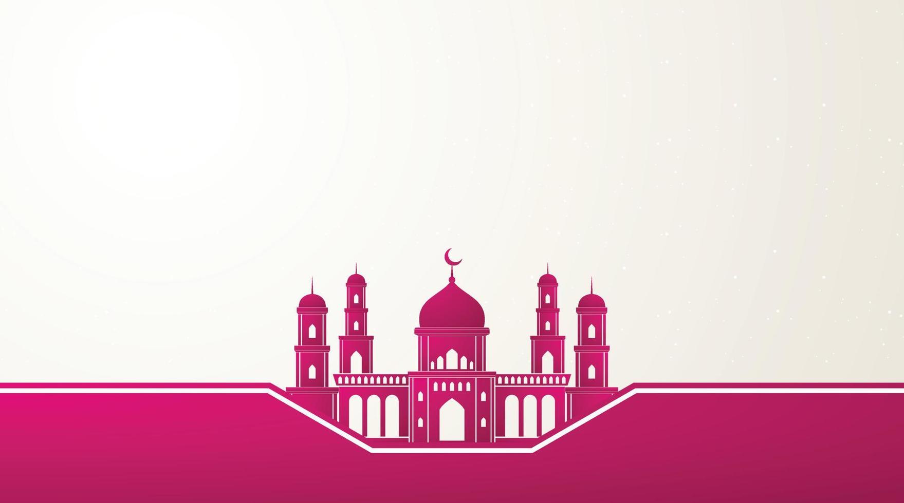 Islamic Background. Eid Mubarak Background. Ramadan Kareem Background. vector