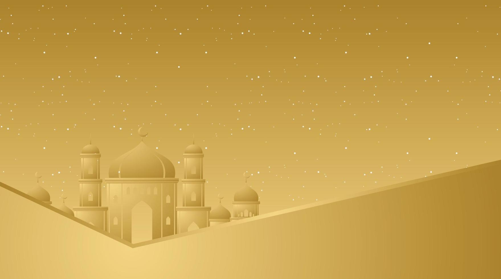 fondo islámico. fondo de eid mubarak. fondo de ramadán kareem. vector