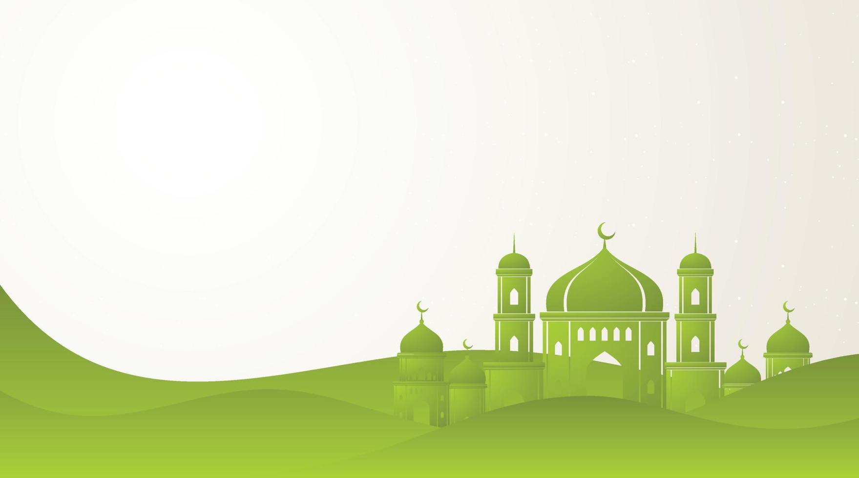 fondo islámico. fondo de eid mubarak. fondo de ramadán kareem. vector