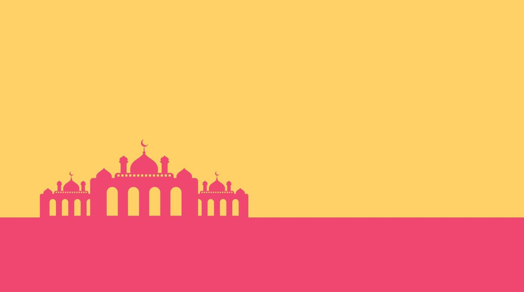 Islamic Background. Eid Mubarak Background. Ramadan Kareem Background. vector