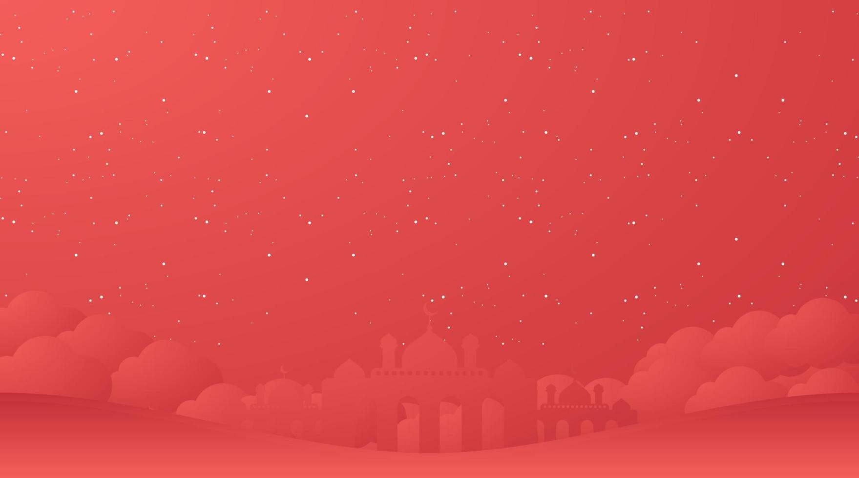 fondo islámico. fondo de eid mubarak. fondo de ramadán kareem. vector