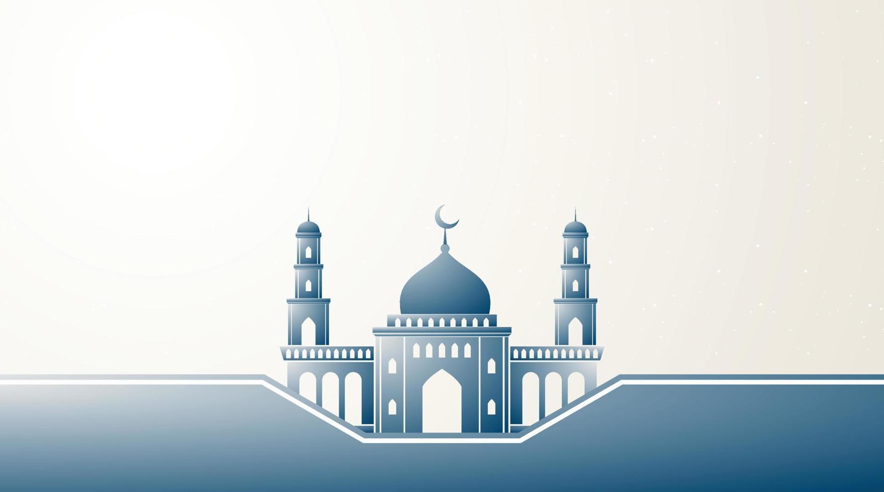 Islamic Background. Eid Mubarak Background. Ramadan Kareem Background. vector