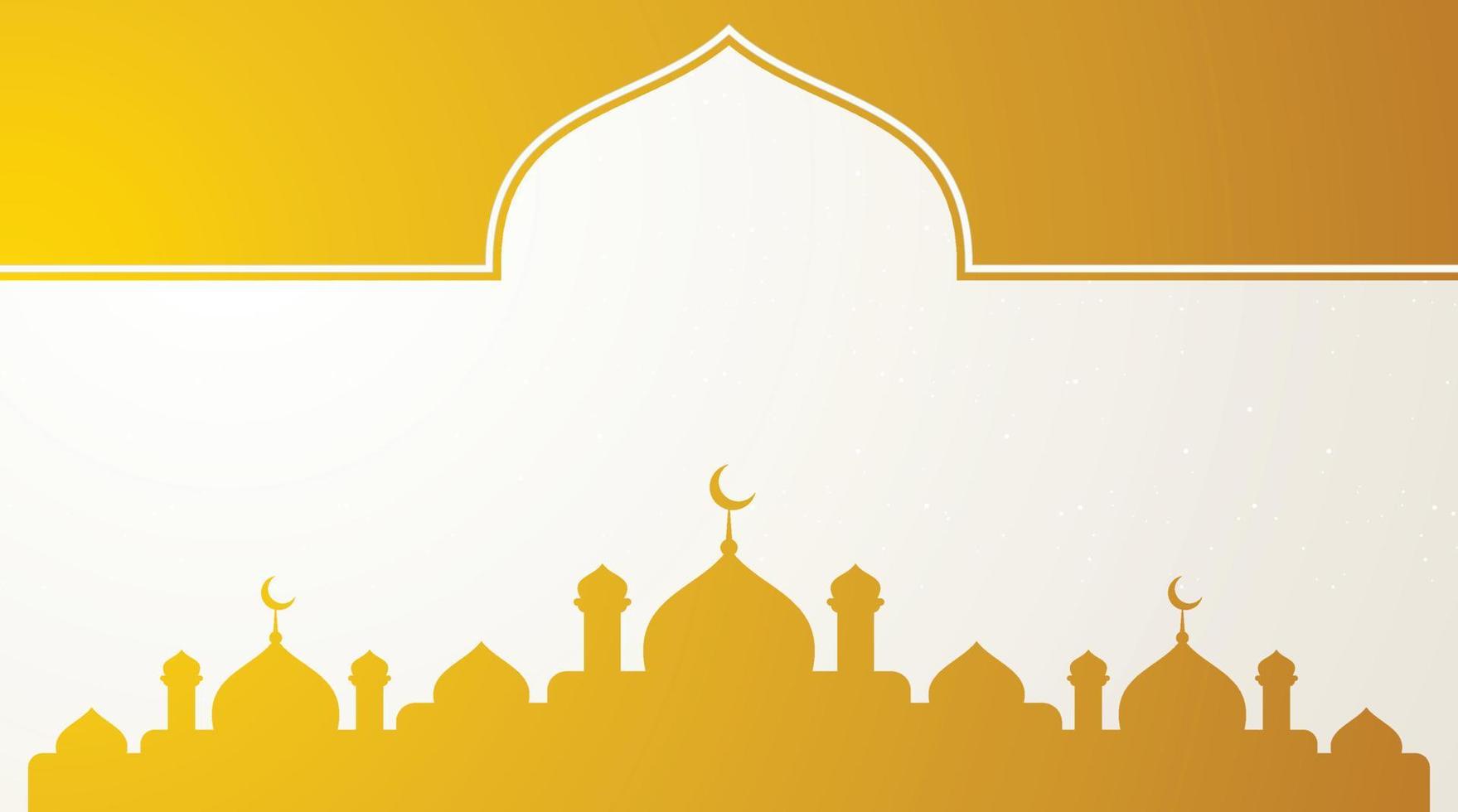 fondo islámico. fondo de eid mubarak. fondo de ramadán kareem. vector