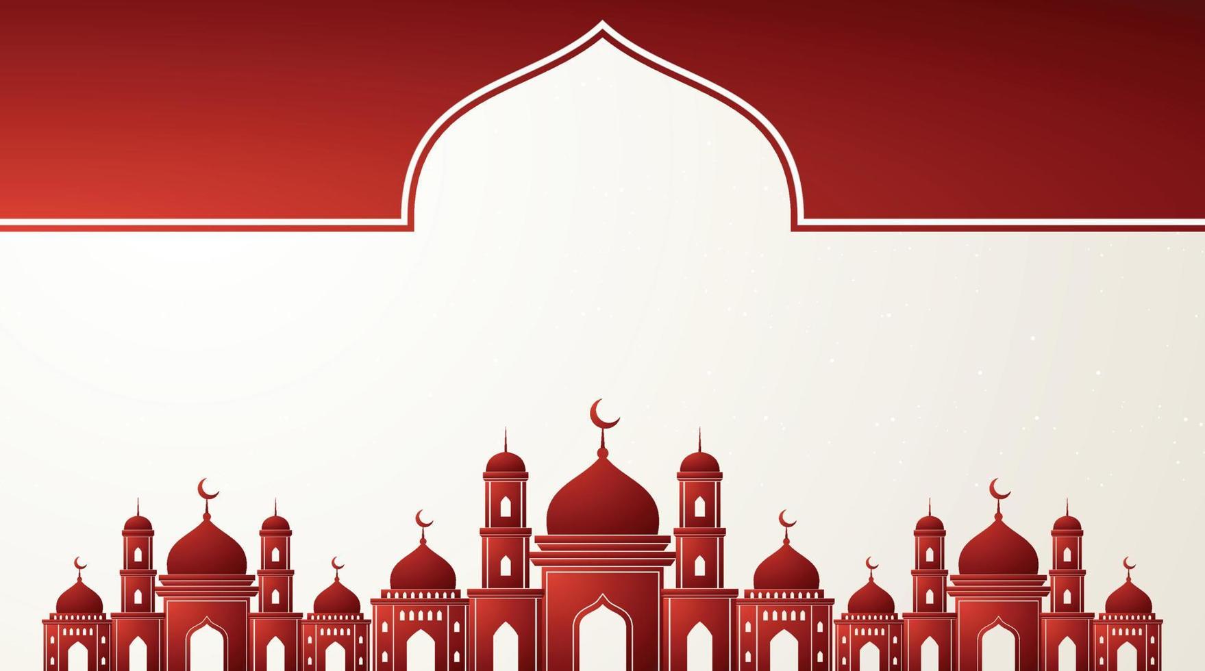 fondo islámico. fondo de eid mubarak. fondo de ramadán kareem. vector