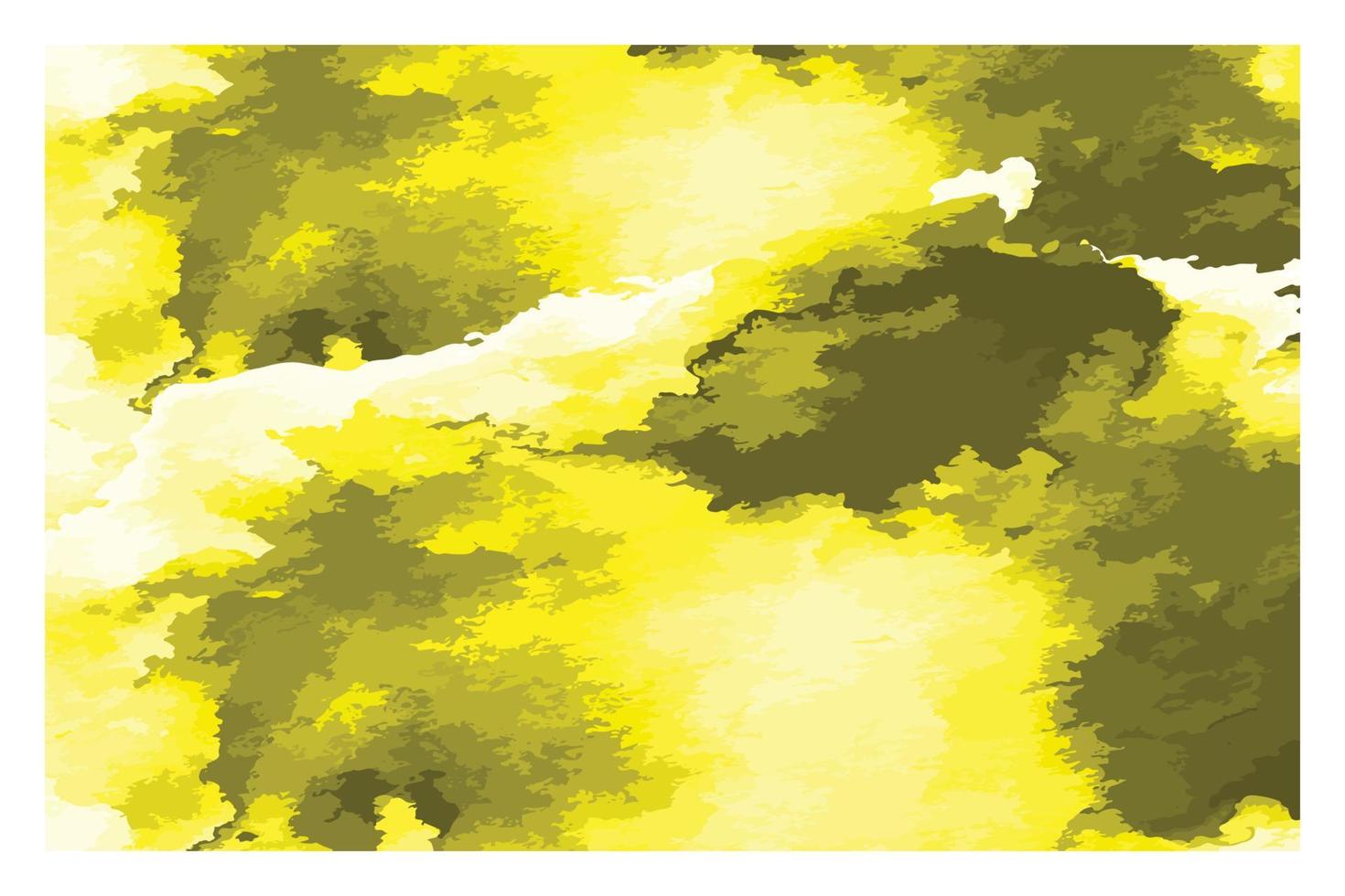 yellow watercolor background vector