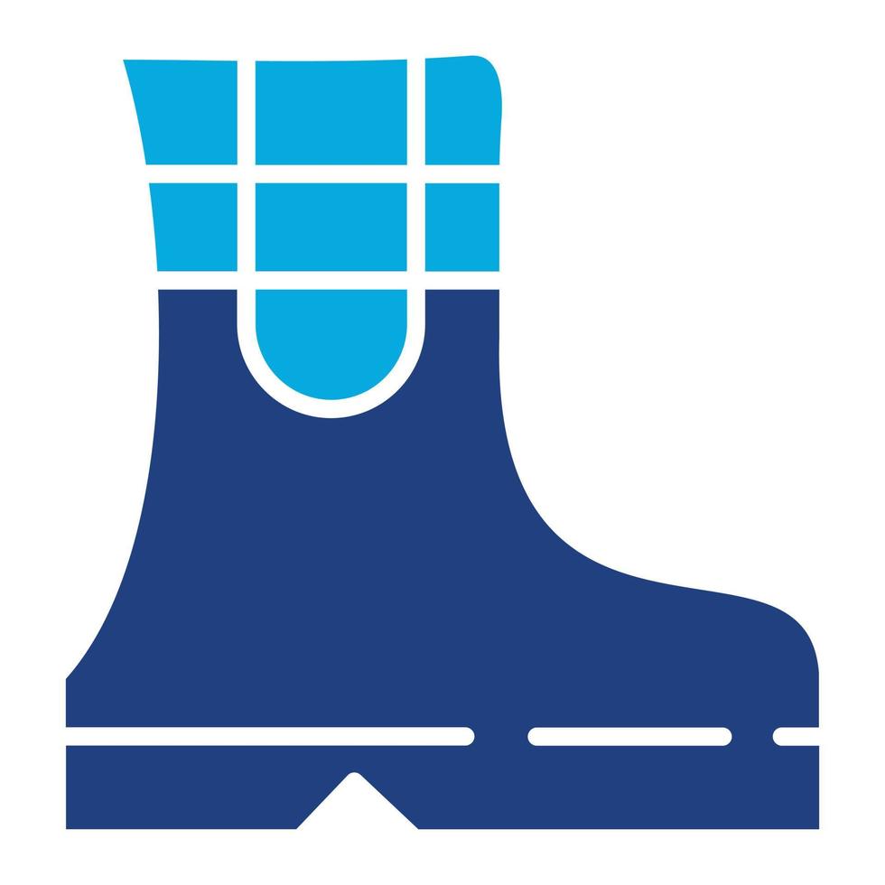 Spring Boots Glyph Two Color Icon 7713457 Vector Art at Vecteezy