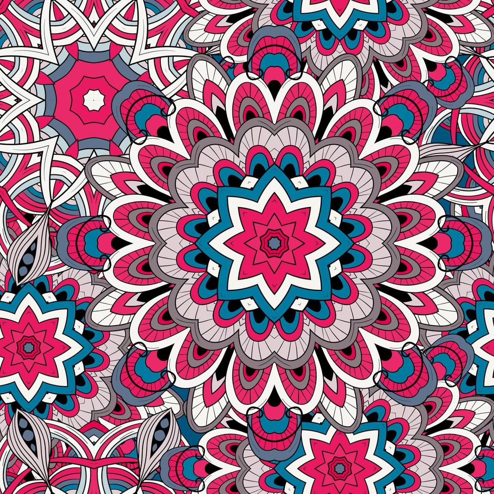 Abstract mandala background vector