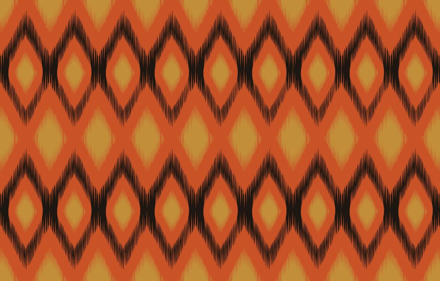 arte ikat abstracto étnico. patrón étnico geométrico diseño tradicional para fondo, alfombra, papel pintado, ropa, envoltura, batik, tela, sarong. estilo de bordado ilustración vectorial vector