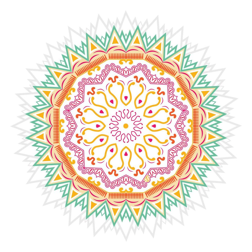 Luxury Mandala Design Template. vector
