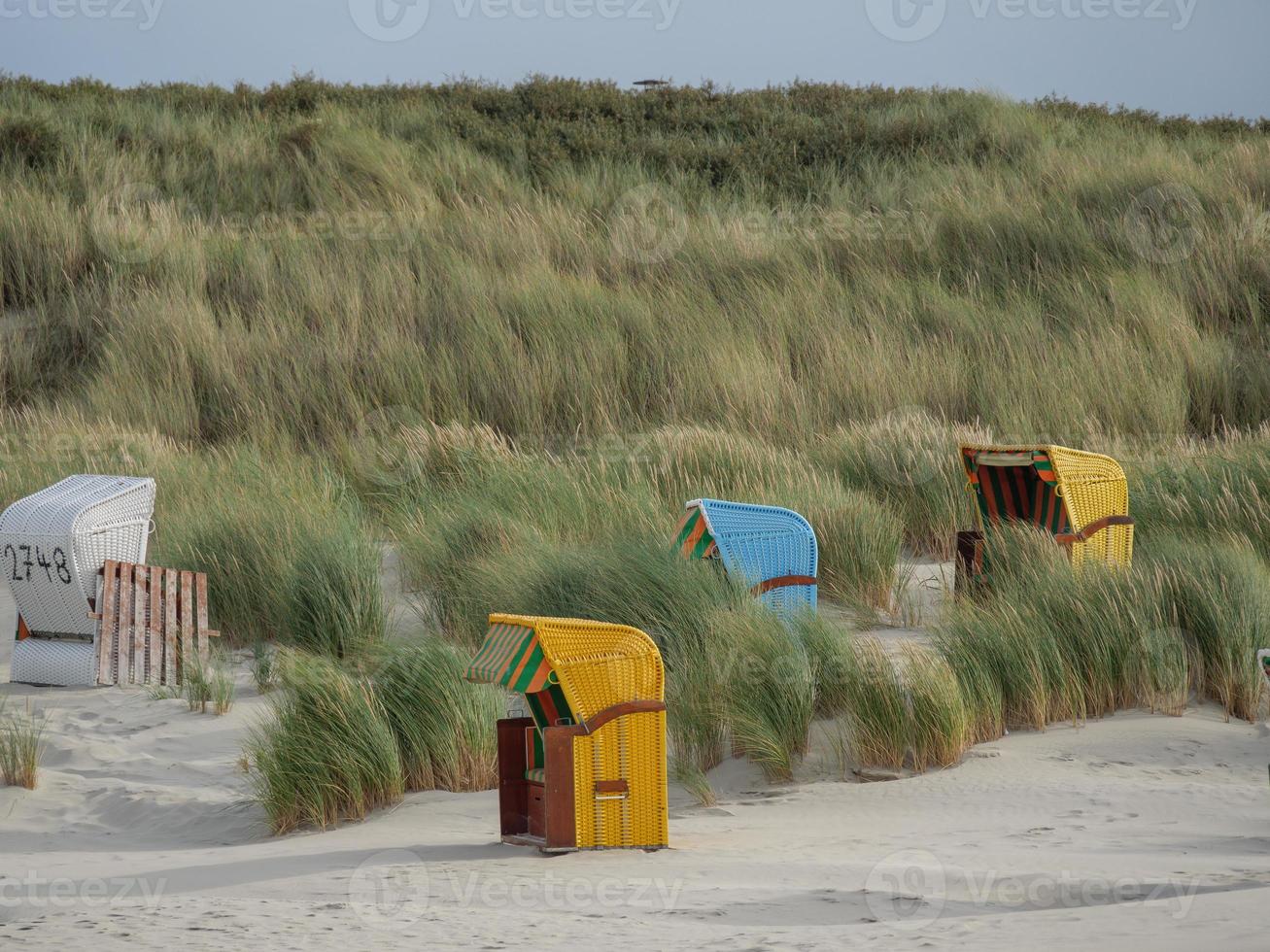 the beach of german island Juist photo