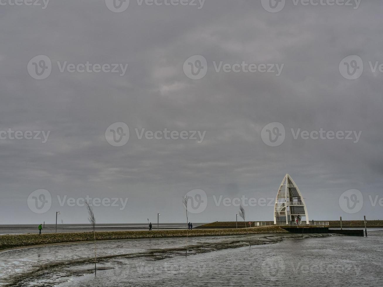 the island of Juist in the north sea photo