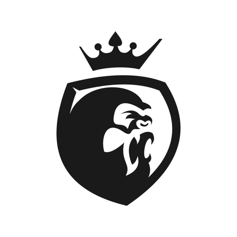 plantilla de logotipo de mascota de juego de esport de mono gorila vector