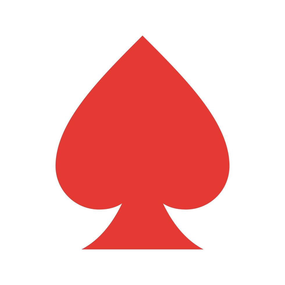 Spade Flat Multicolor Icon vector