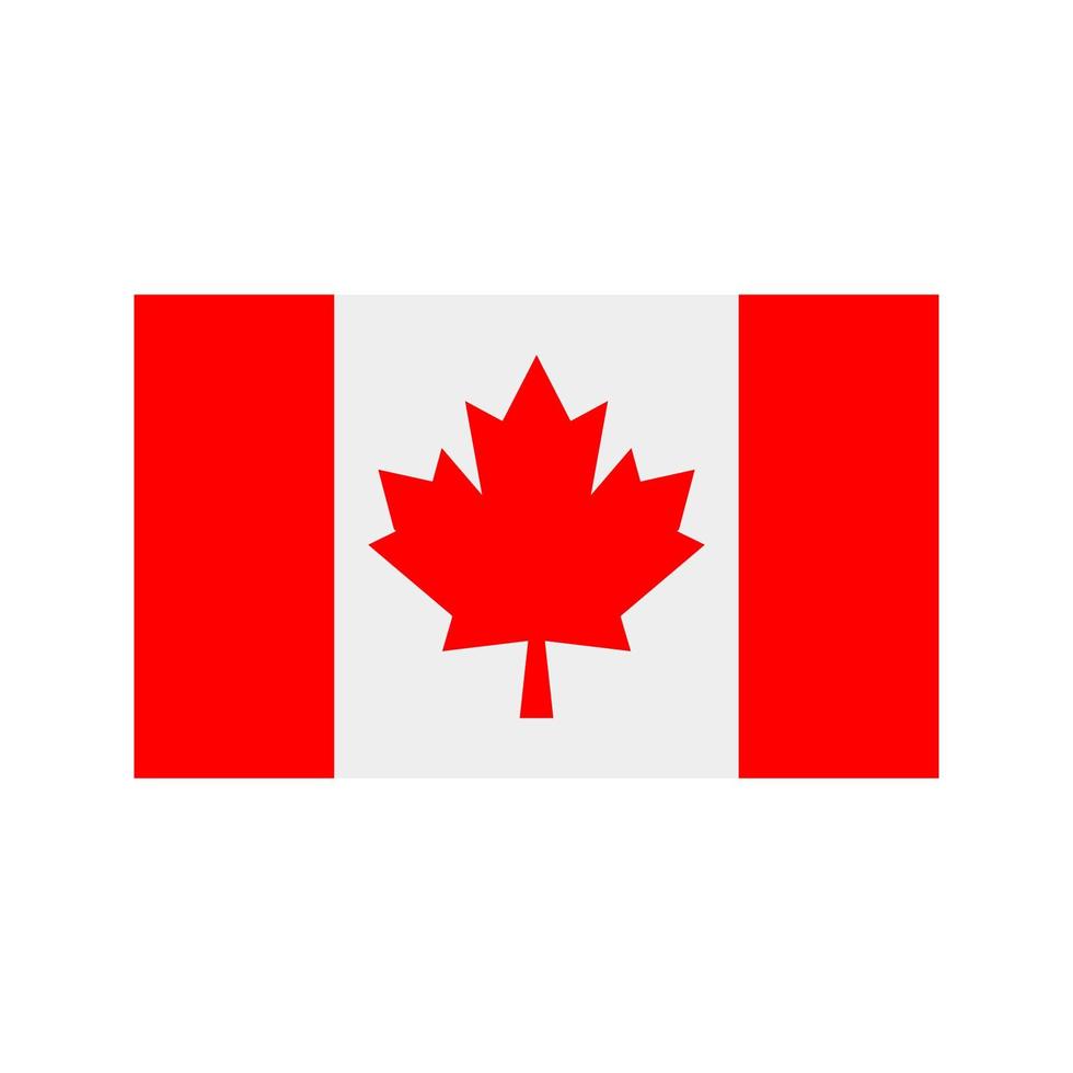 Canada Flat Multicolor Icon vector
