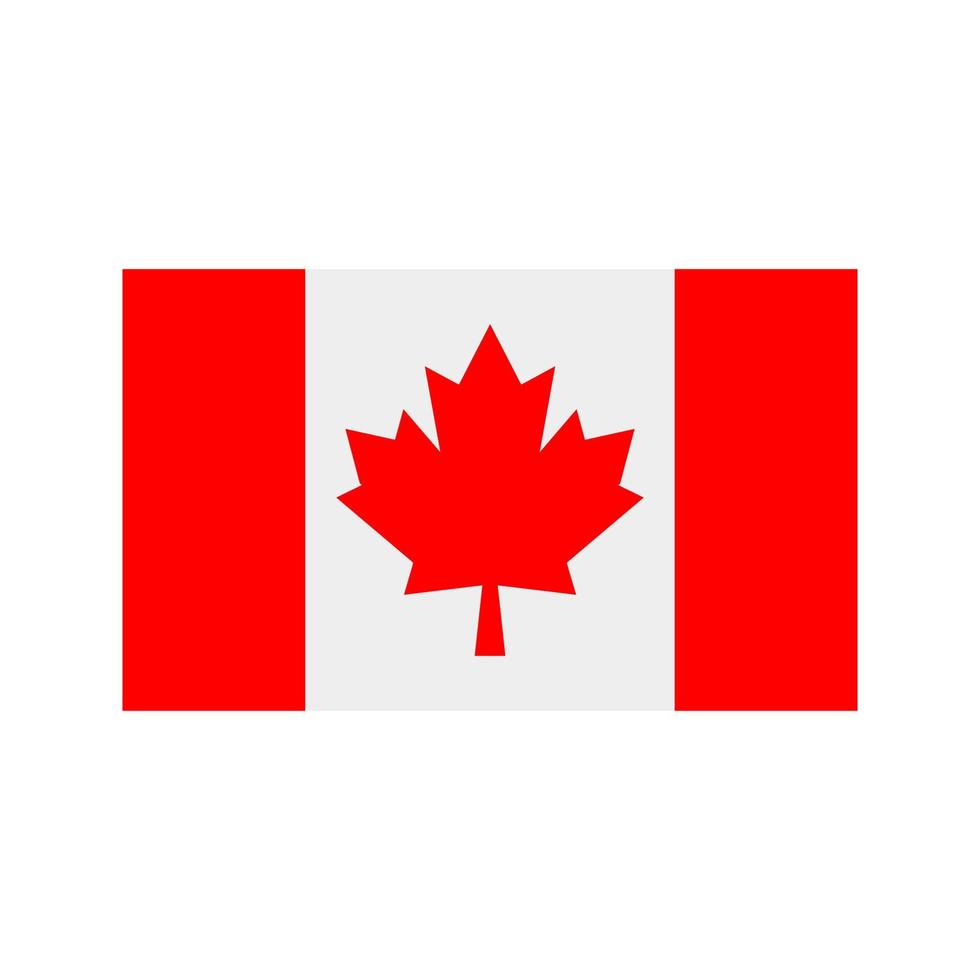 Canada Flat Multicolor Icon vector