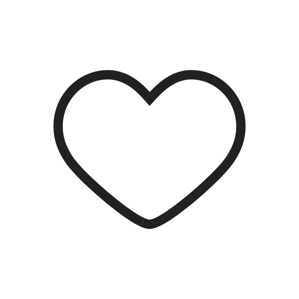 Favorite I Line Icon vector