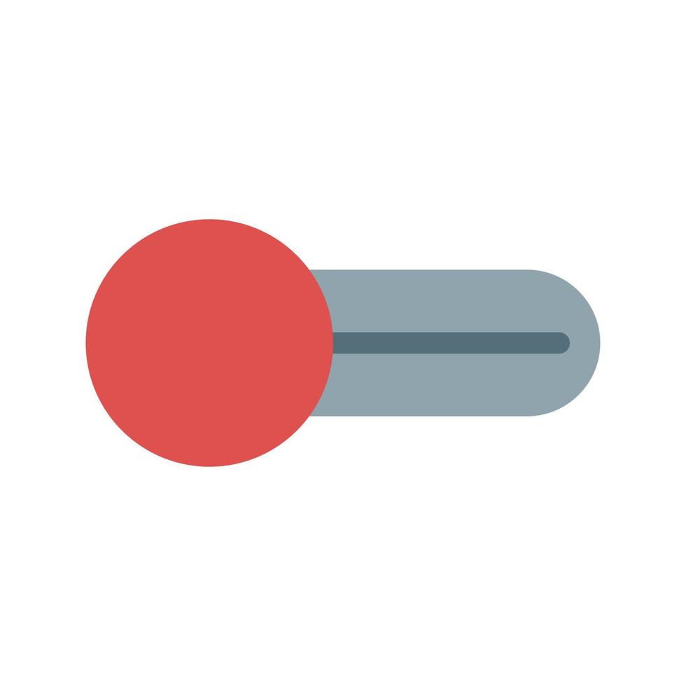 Switch Off Flat Multicolor Icon vector