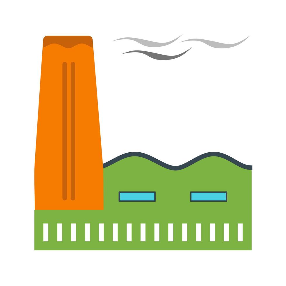 Industry Flat Multicolor Icon vector