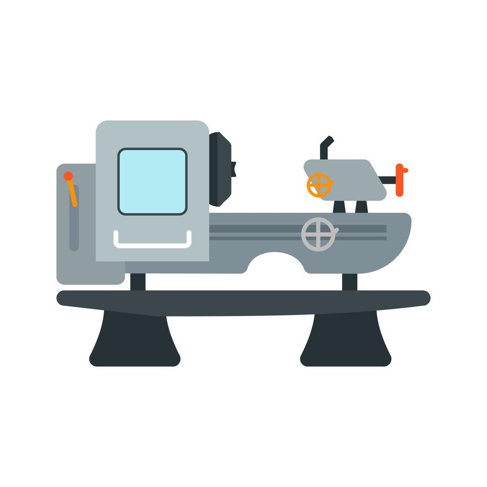 Machine Flat Multicolor Icon vector