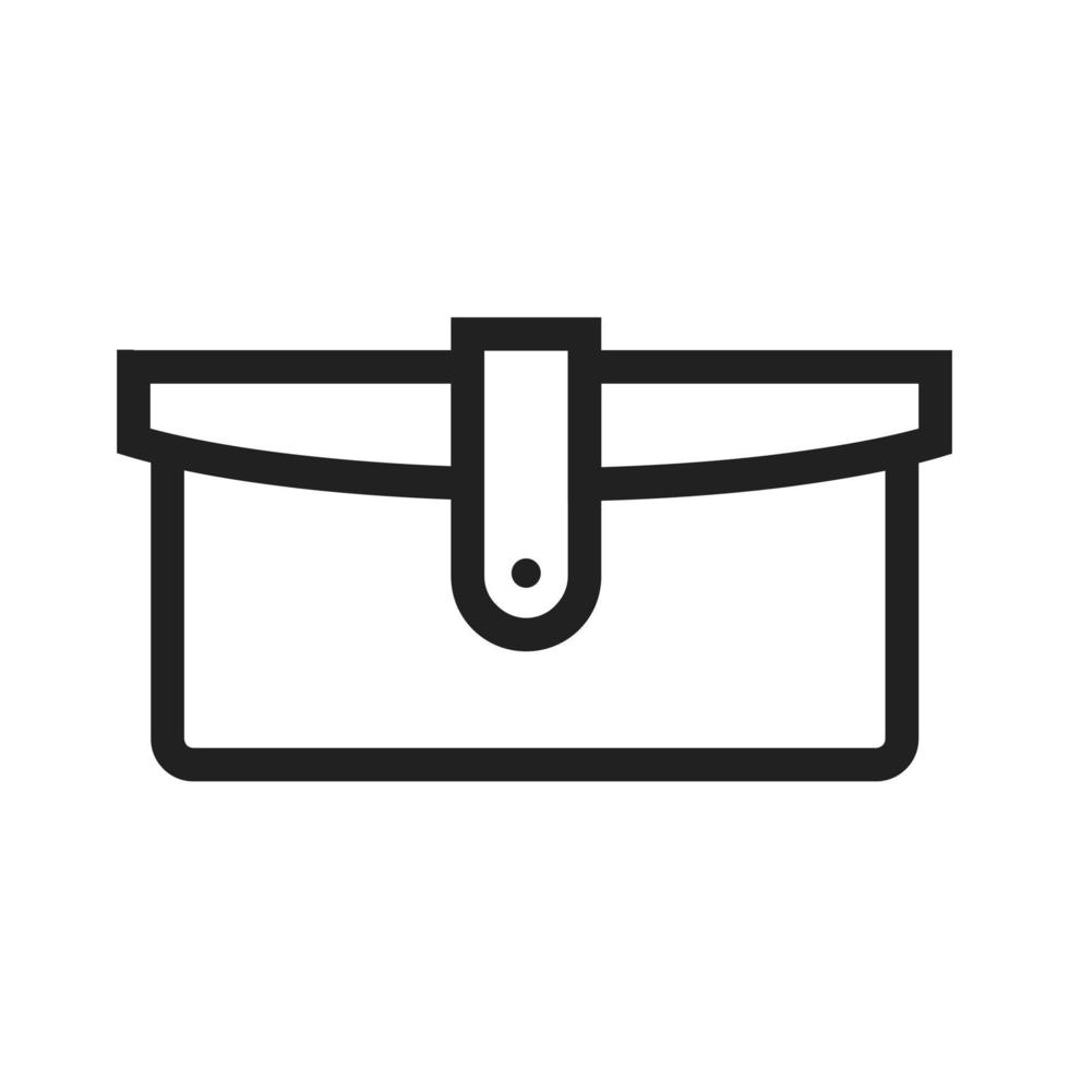 Wallet Line Icon vector