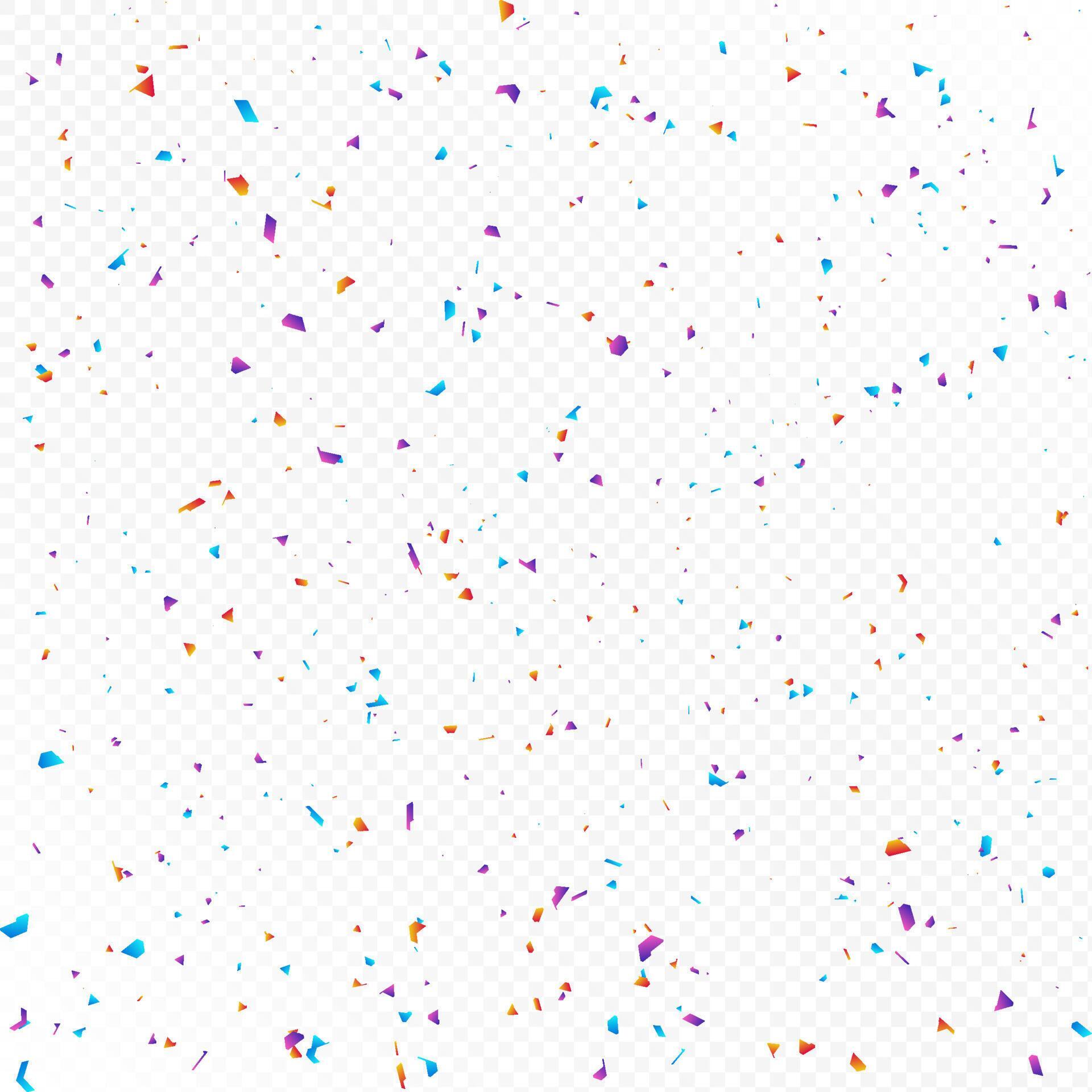 Colorful Confetti Falling Background Free Vector and PNG 7716719 Vector