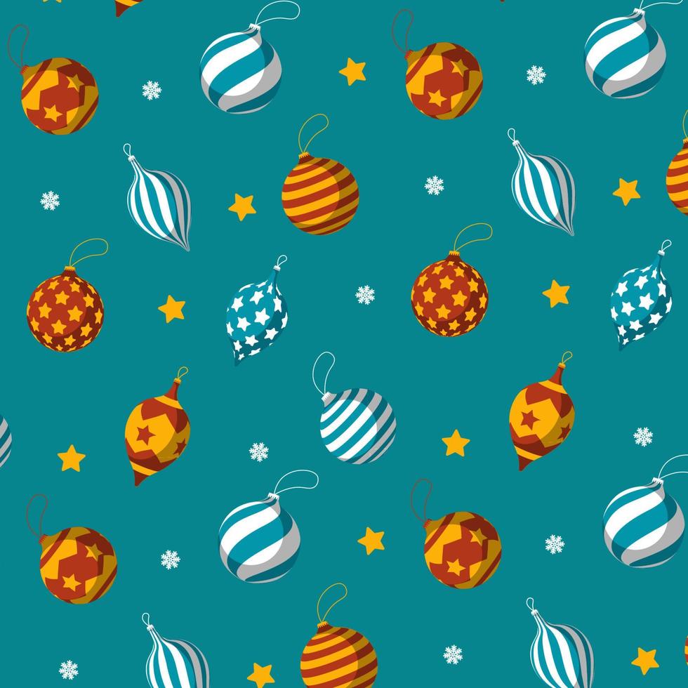 Hand drawn christmas pattern design background. Vector. vector