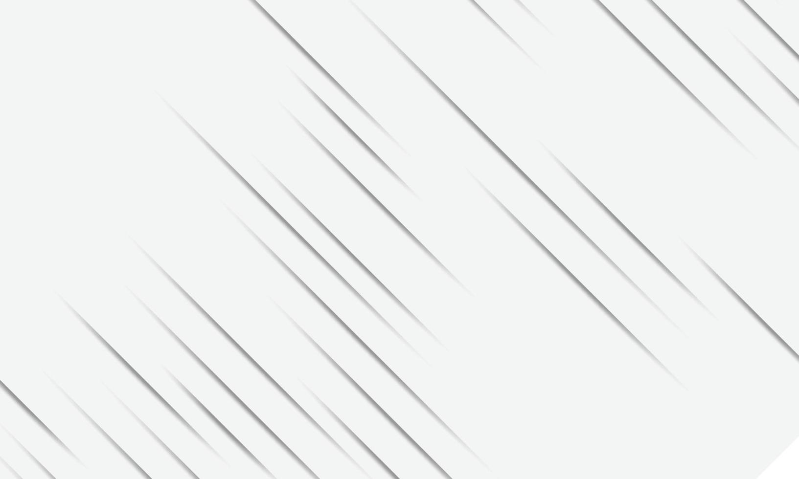 Simple elegant gray lines with shadow. vector