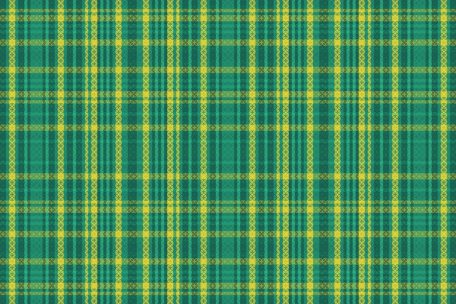 Tartan plaid pattern with texture and summer color. vector