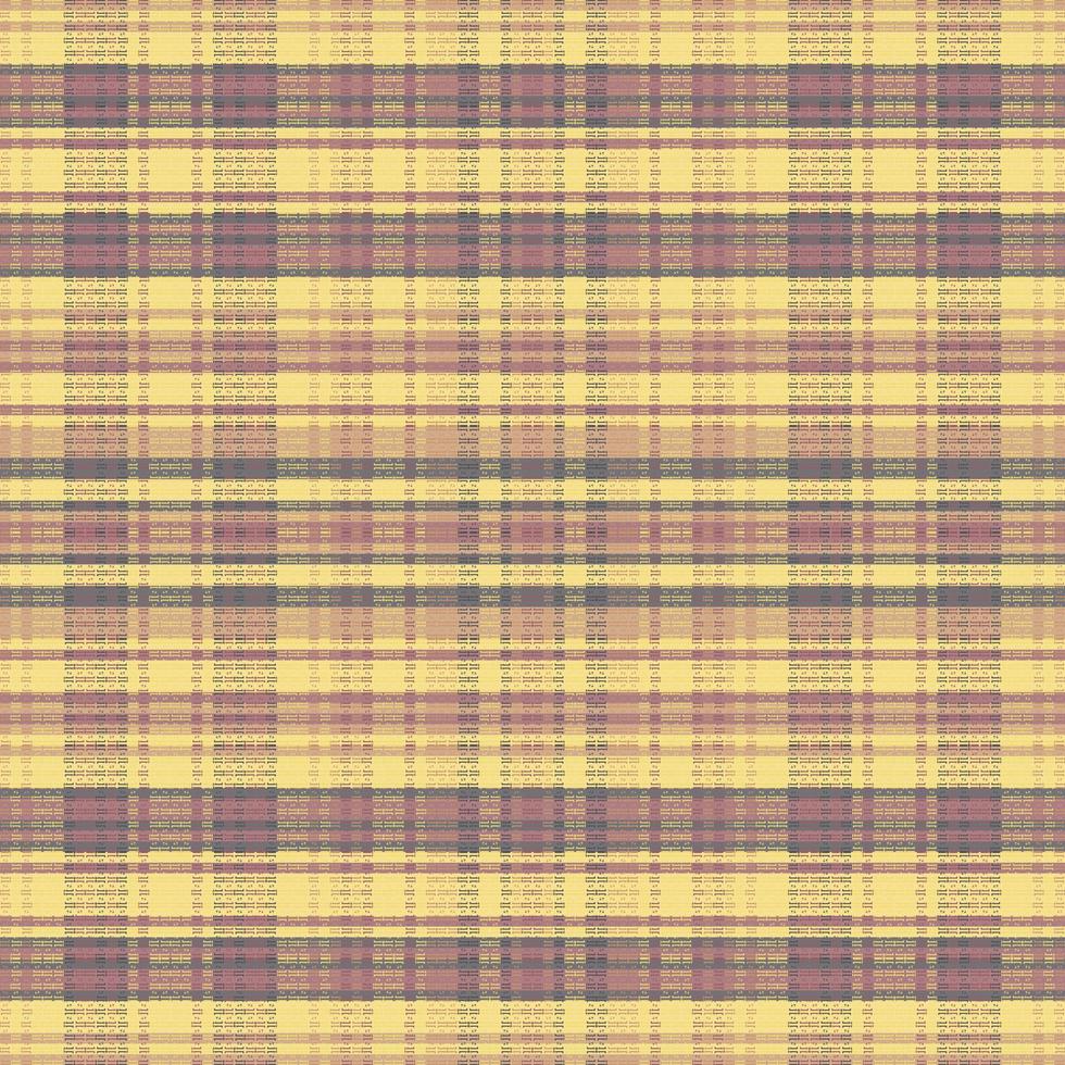 Tartan plaid pattern with texture and summer color. vector