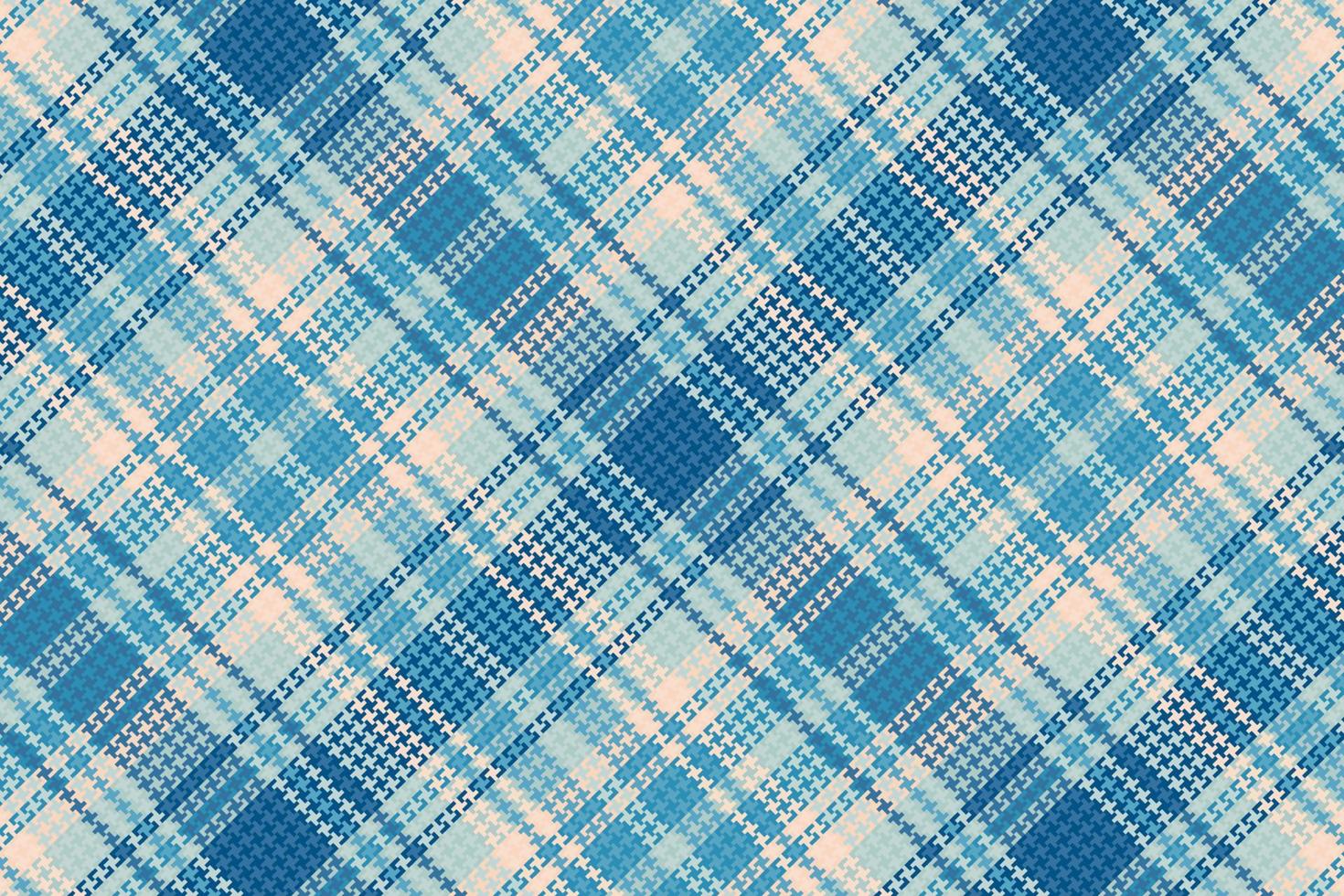 Tartan plaid pattern with texture and summer color. vector