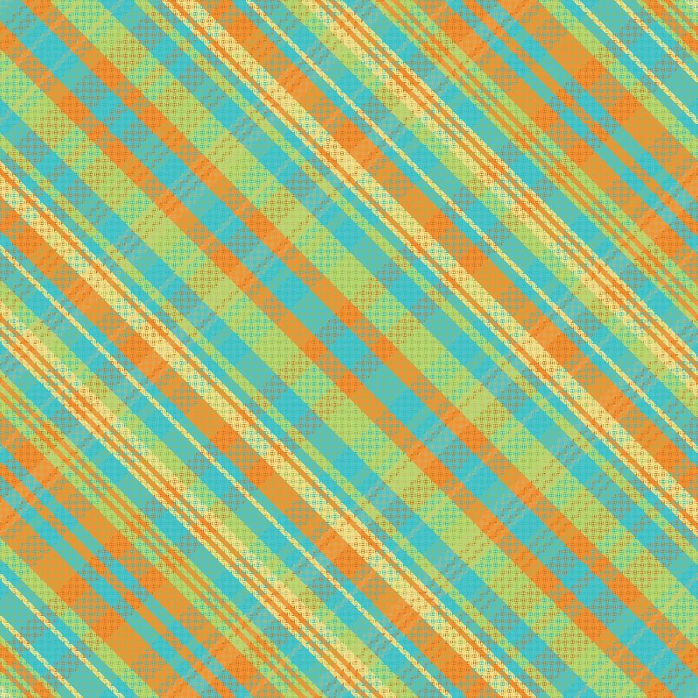 Tartan plaid pattern with texture and summer color. vector
