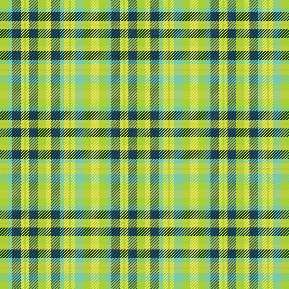 Tartan plaid pattern with texture and summer color. vector