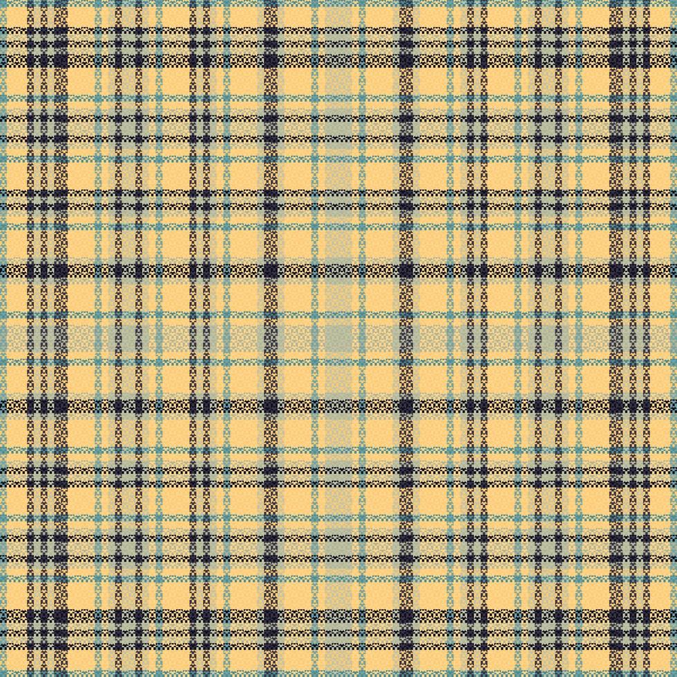 Tartan plaid pattern with texture and summer color. vector