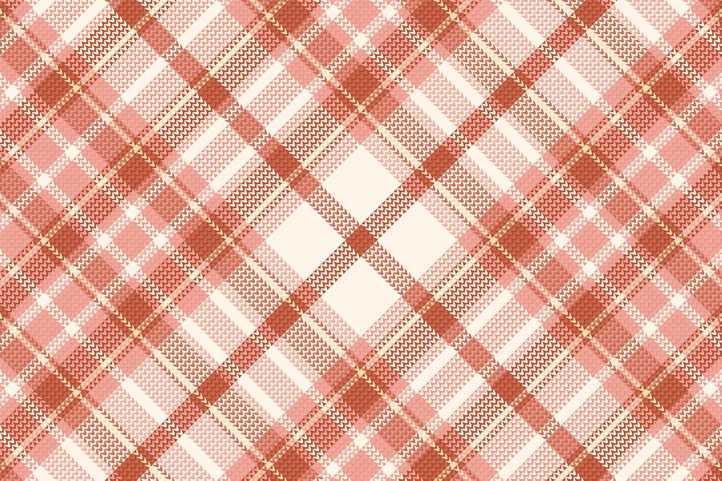 Tartan plaid pattern with texture and summer color. vector