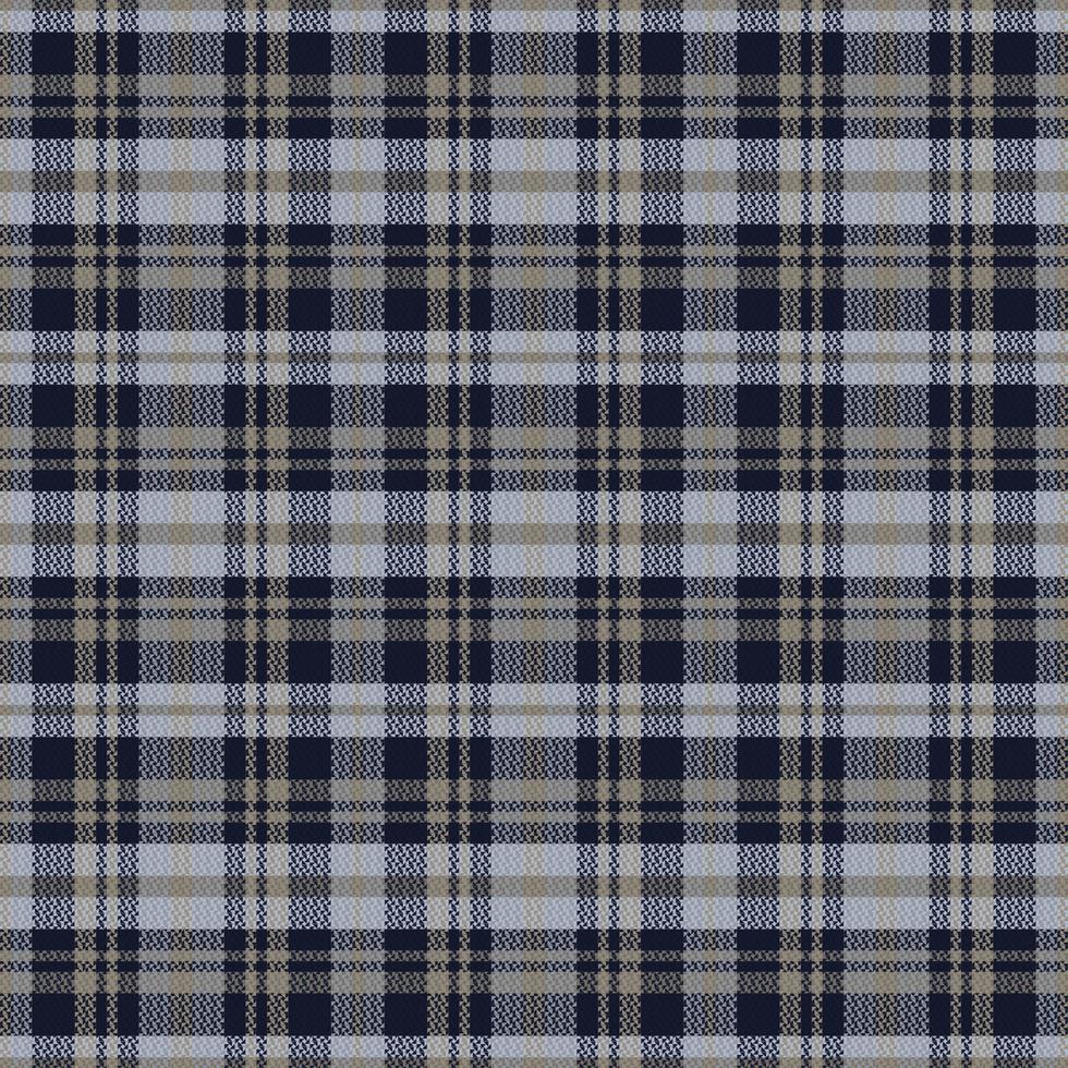 Tartan plaid pattern with texture. vector