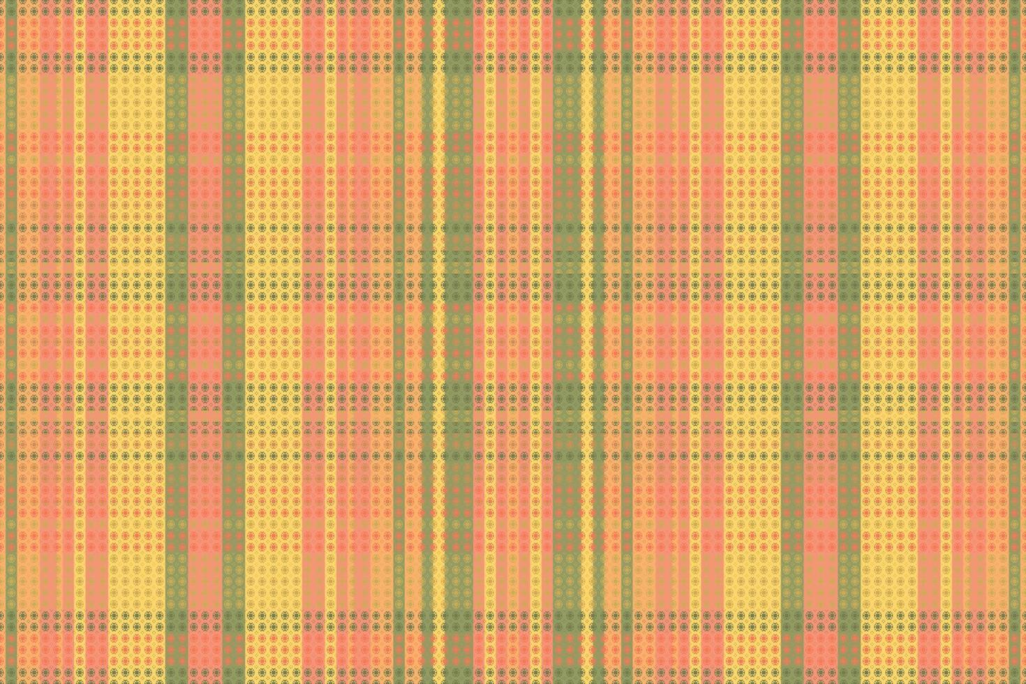 Tartan plaid pattern with texture and summer color. vector