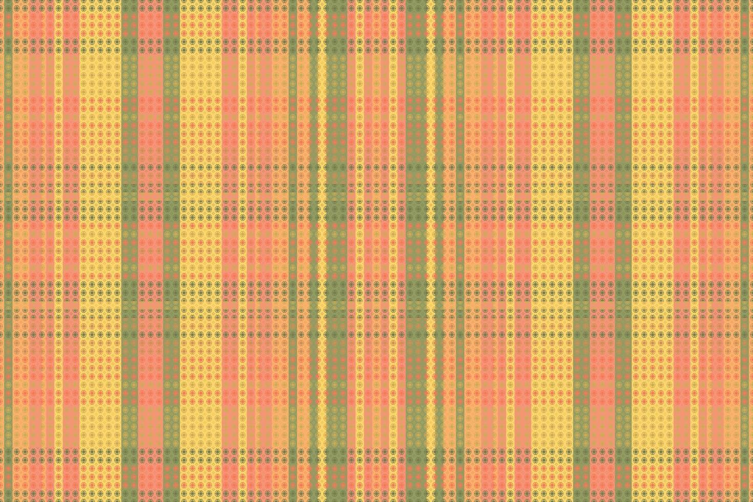 Tartan plaid pattern with texture and summer color. vector