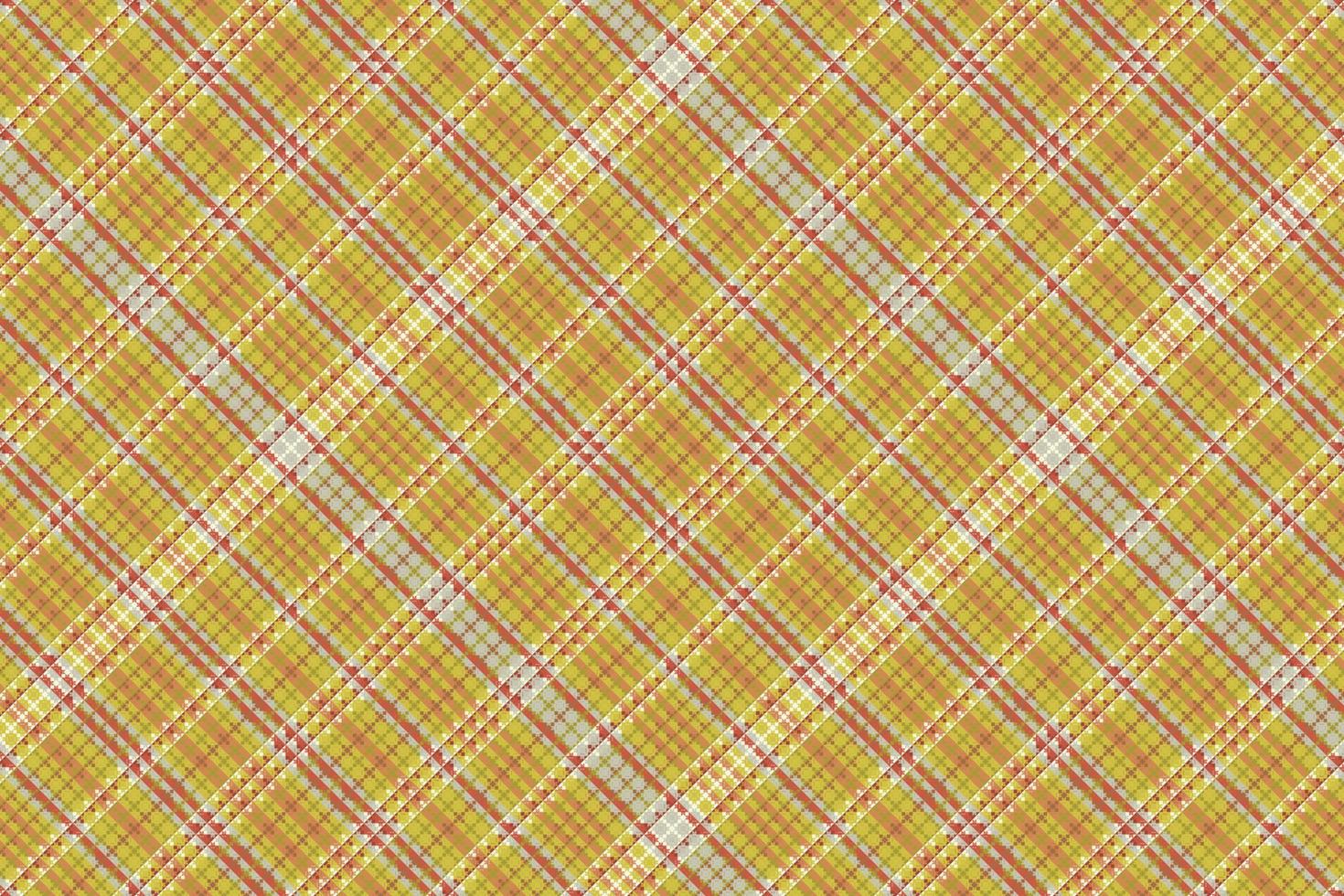 Tartan plaid pattern with texture and summer color. vector