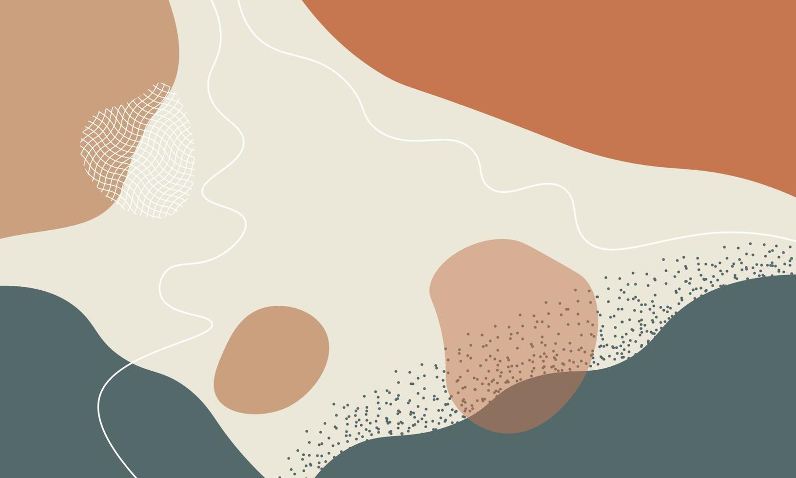 Template retro hand drawing background. vector