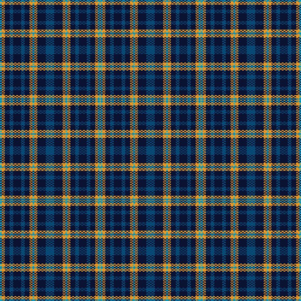 Tartan plaid pattern with texture and summer color. vector