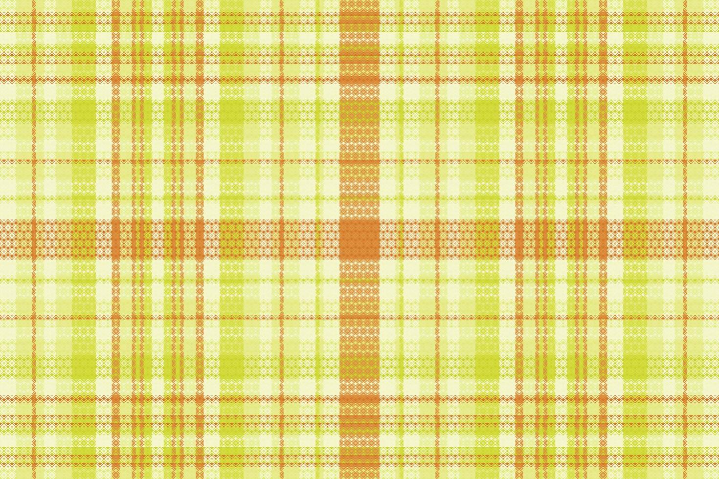 Tartan plaid pattern with texture and summer color. vector