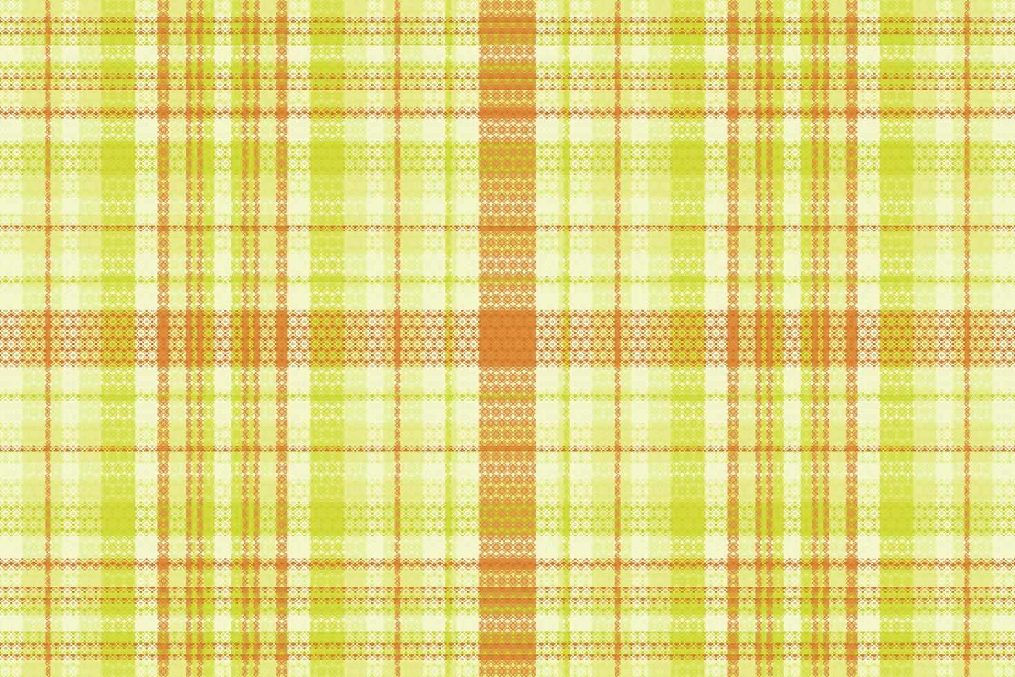 Tartan plaid pattern with texture and summer color. vector