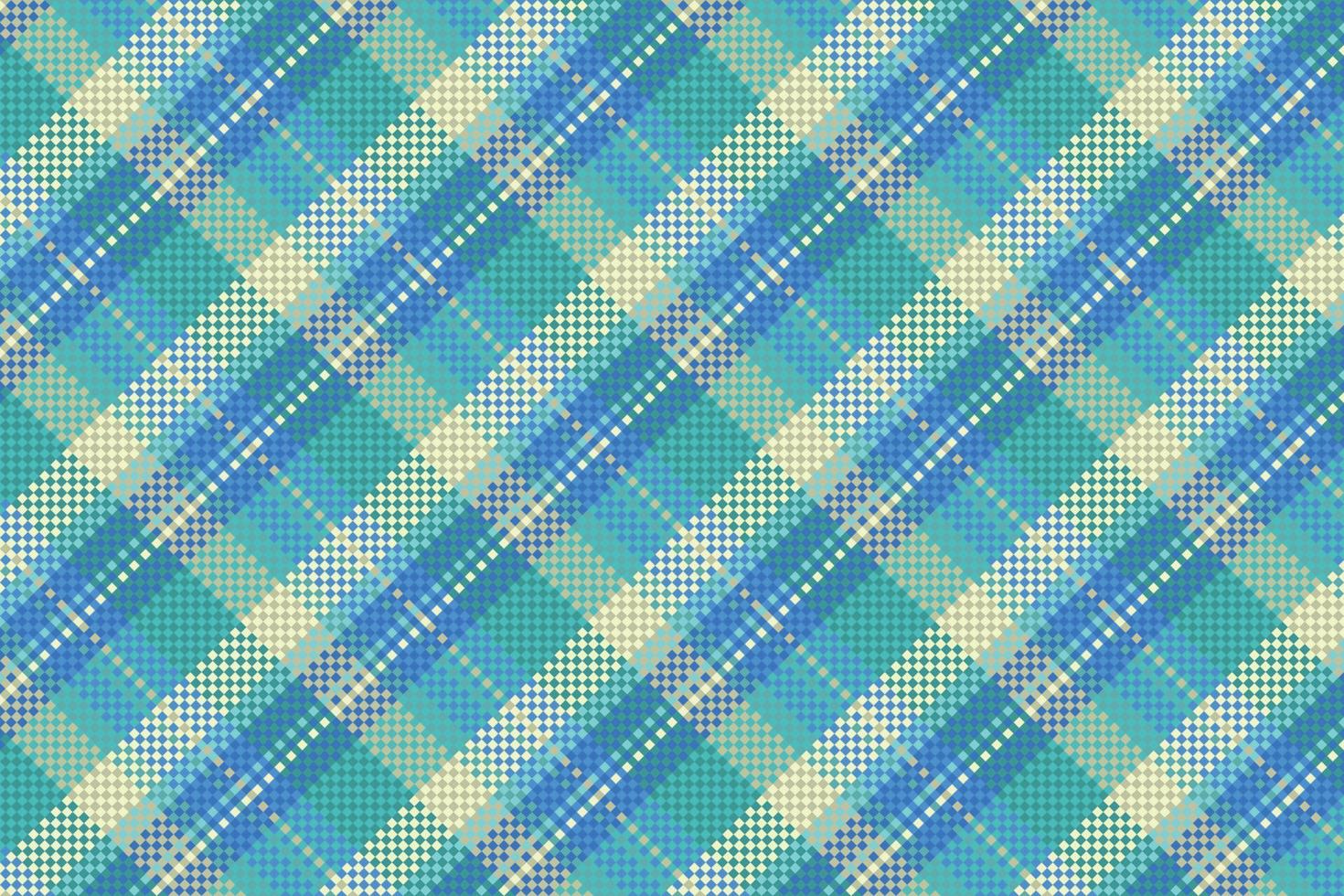 Tartan plaid pattern with texture and summer color. vector