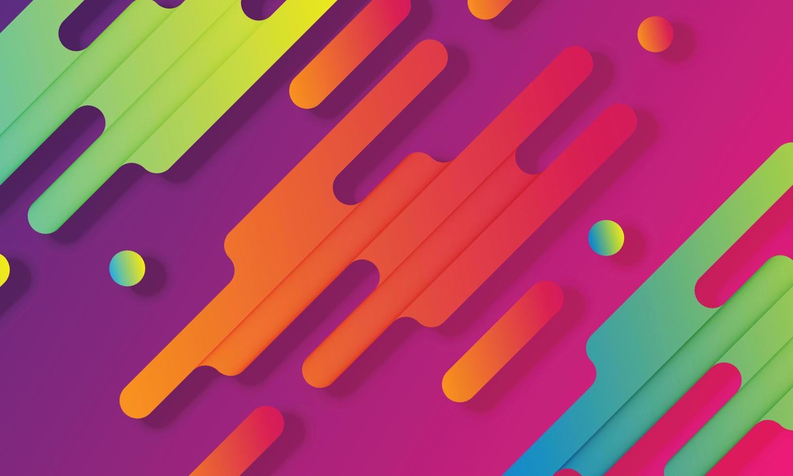 Colorful liquid abstract form background. vector